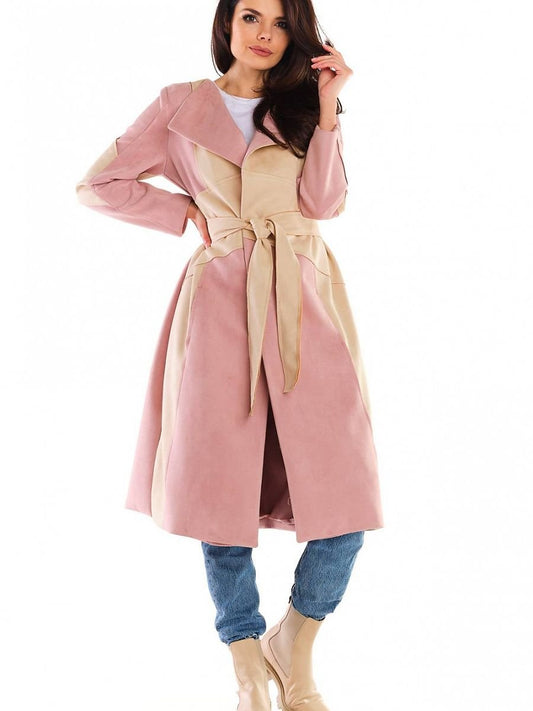 Coat model 158798 Pink by awama - Coats