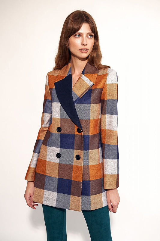 Coat model 159520 Multicolor by Nife - Coats