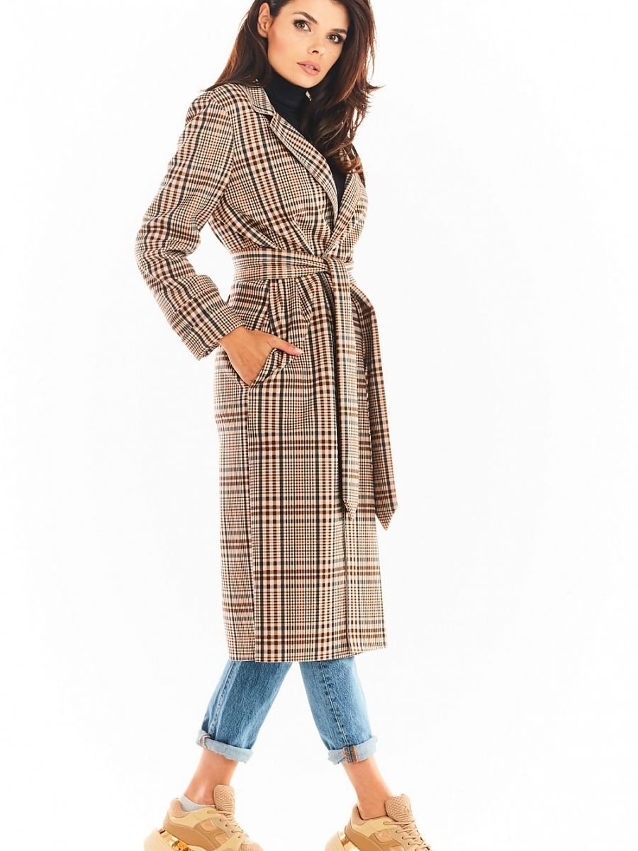 Coat model 175487 Brown by awama - Coats