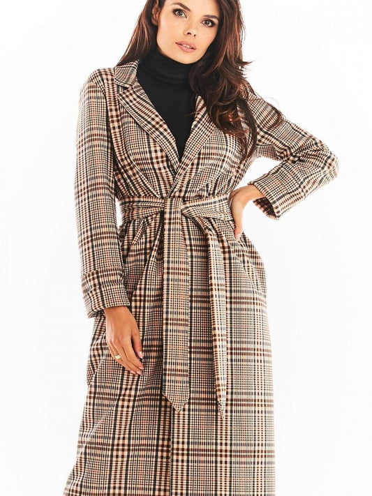 Coat model 175487 Brown by awama - Coats