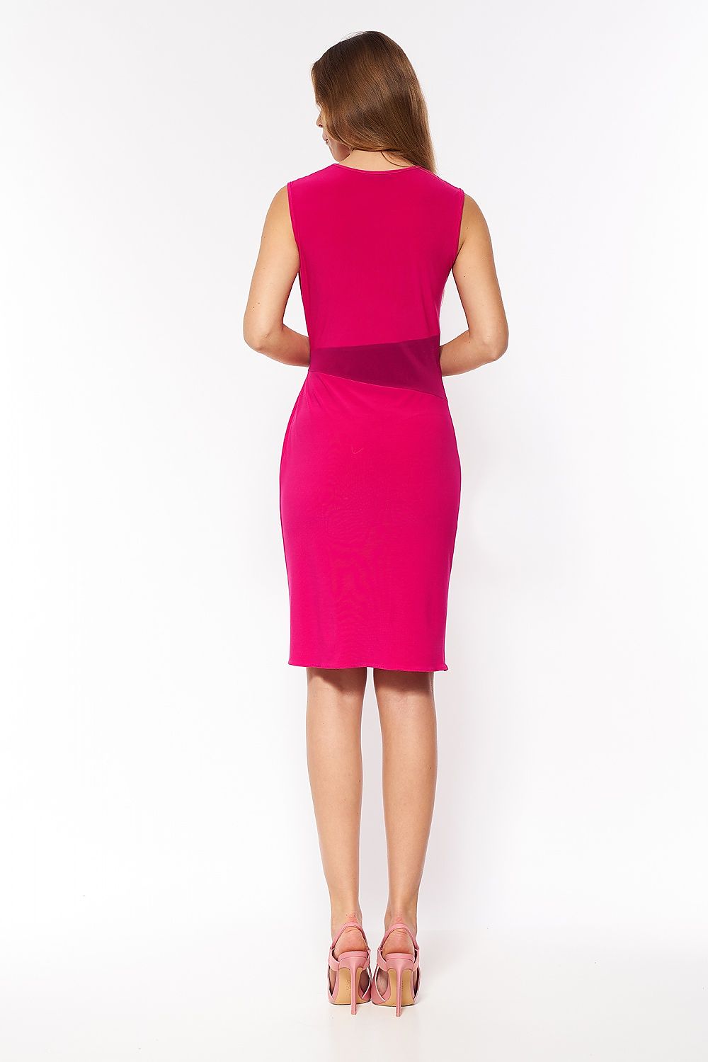 Cocktail dress model 165316 Pink by Nife - Short Dresses