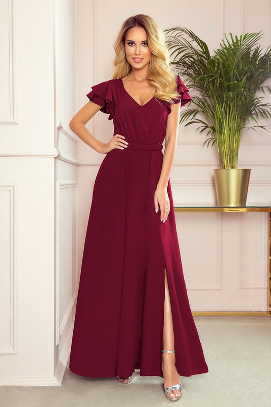 Cocktail dress model 175031 Red by Numoco - Long Dresses