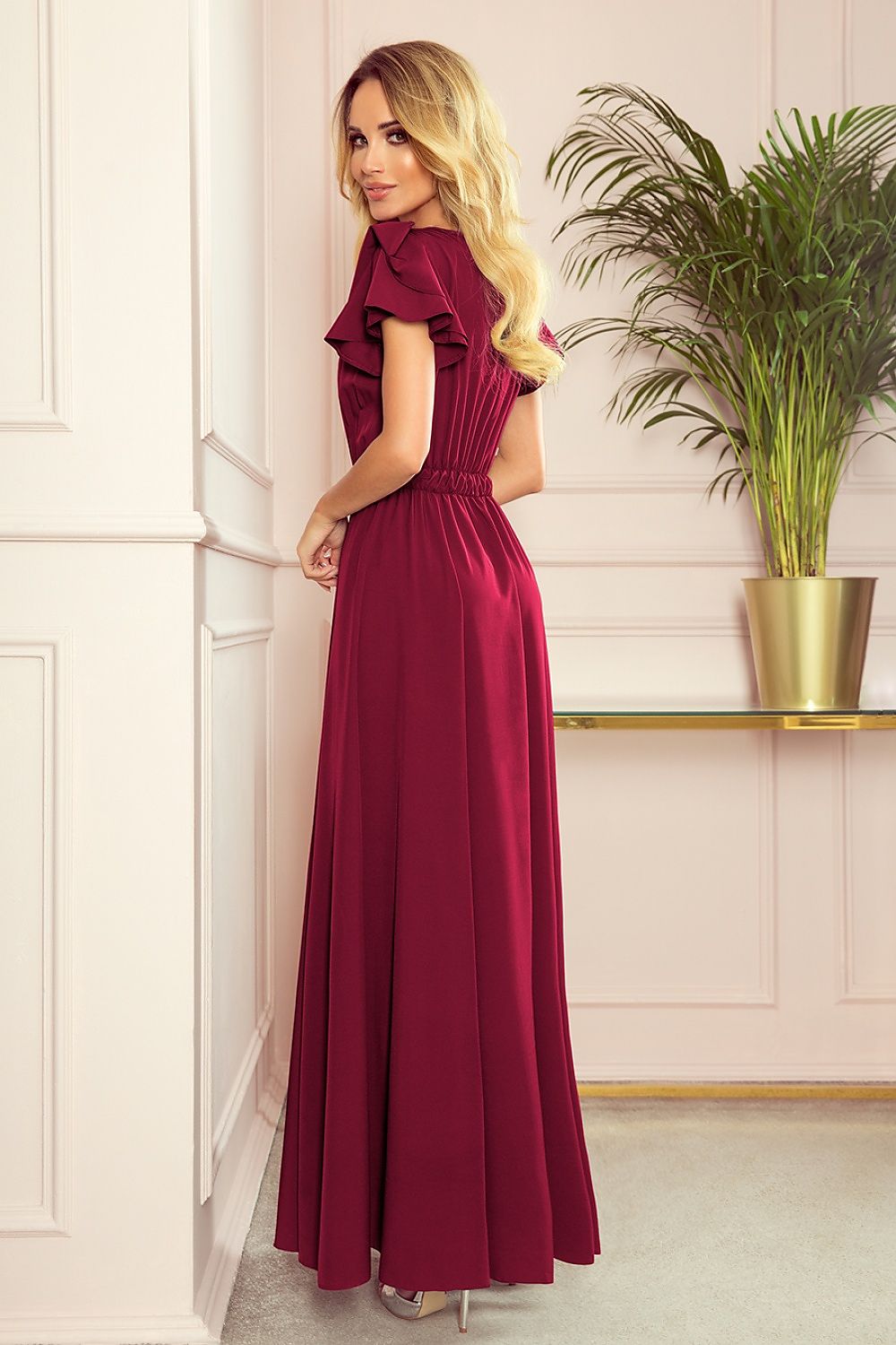 Cocktail dress model 175031 Red by Numoco - Long Dresses