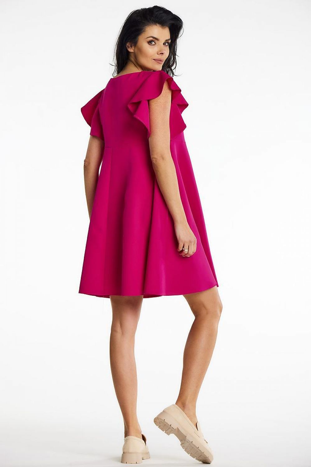 Cocktail dress model 195873 Pink by awama - Short Dresses