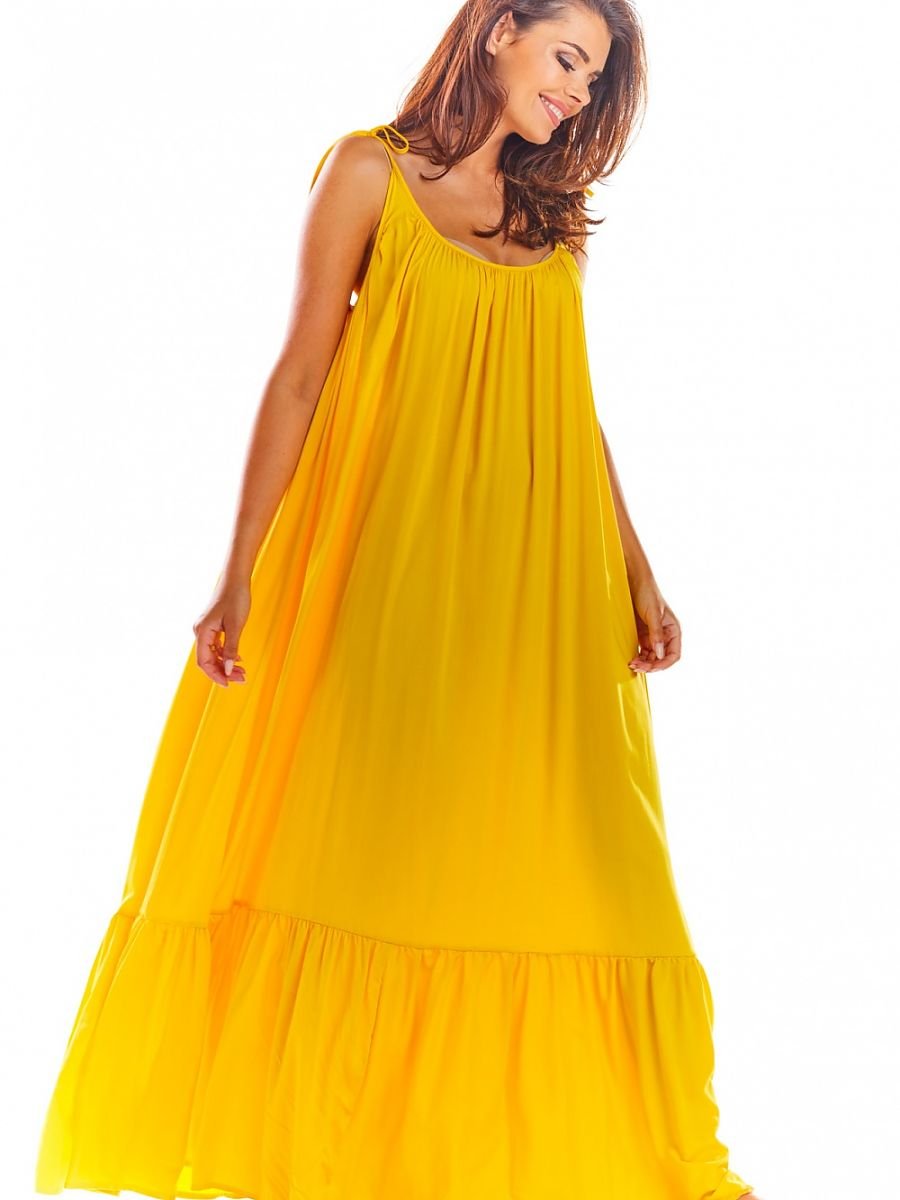 Daydress model 133698 Yellow by awama - One Size - Long