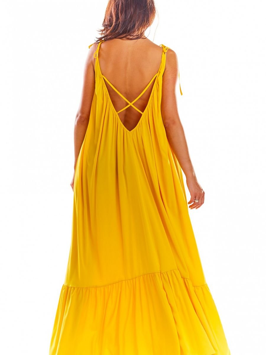 Daydress model 133698 Yellow by awama - One Size - Long