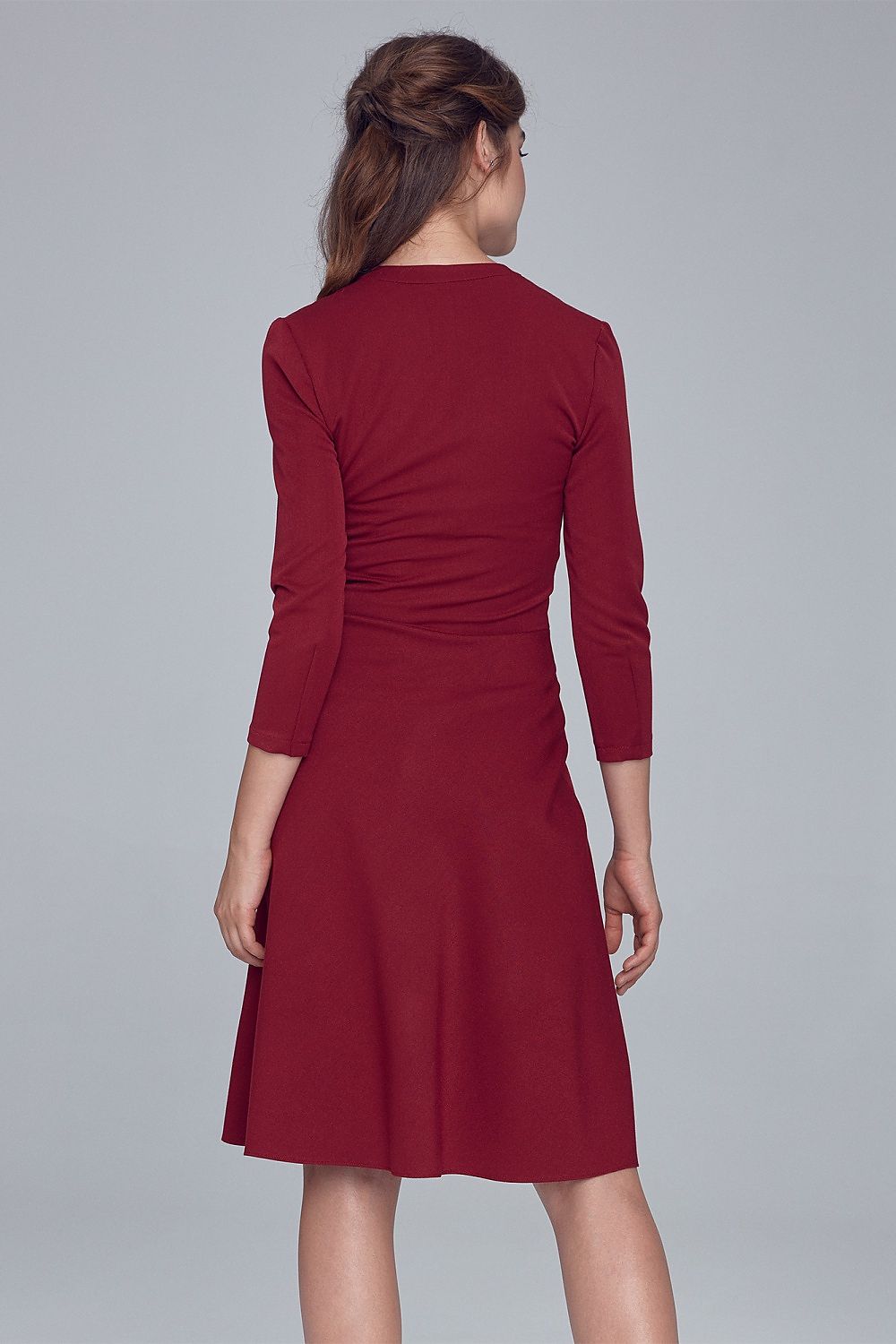 Daydress model 134979 Red by Nife - Midi Dresses