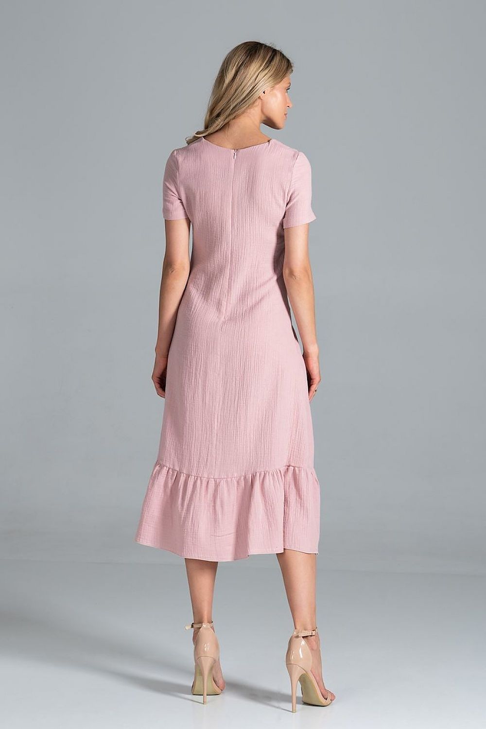 Daydress model 157506 Pink by Figl - Midi Dresses