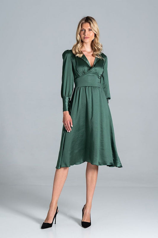 Daydress model 157515 Green by Figl - Midi Dresses