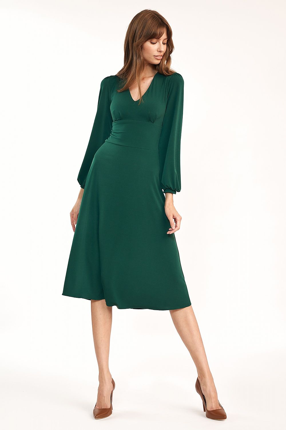 Daydress model 157901 Green by Nife - Midi Dresses