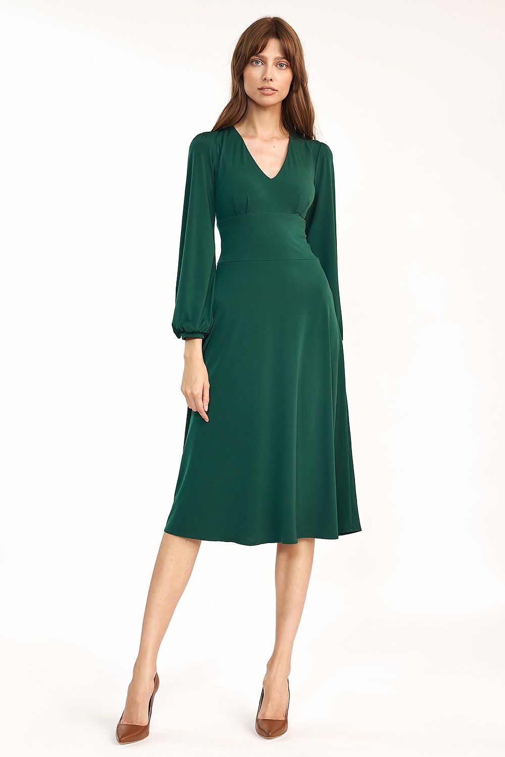 Daydress model 157901 Green by Nife - Midi Dresses