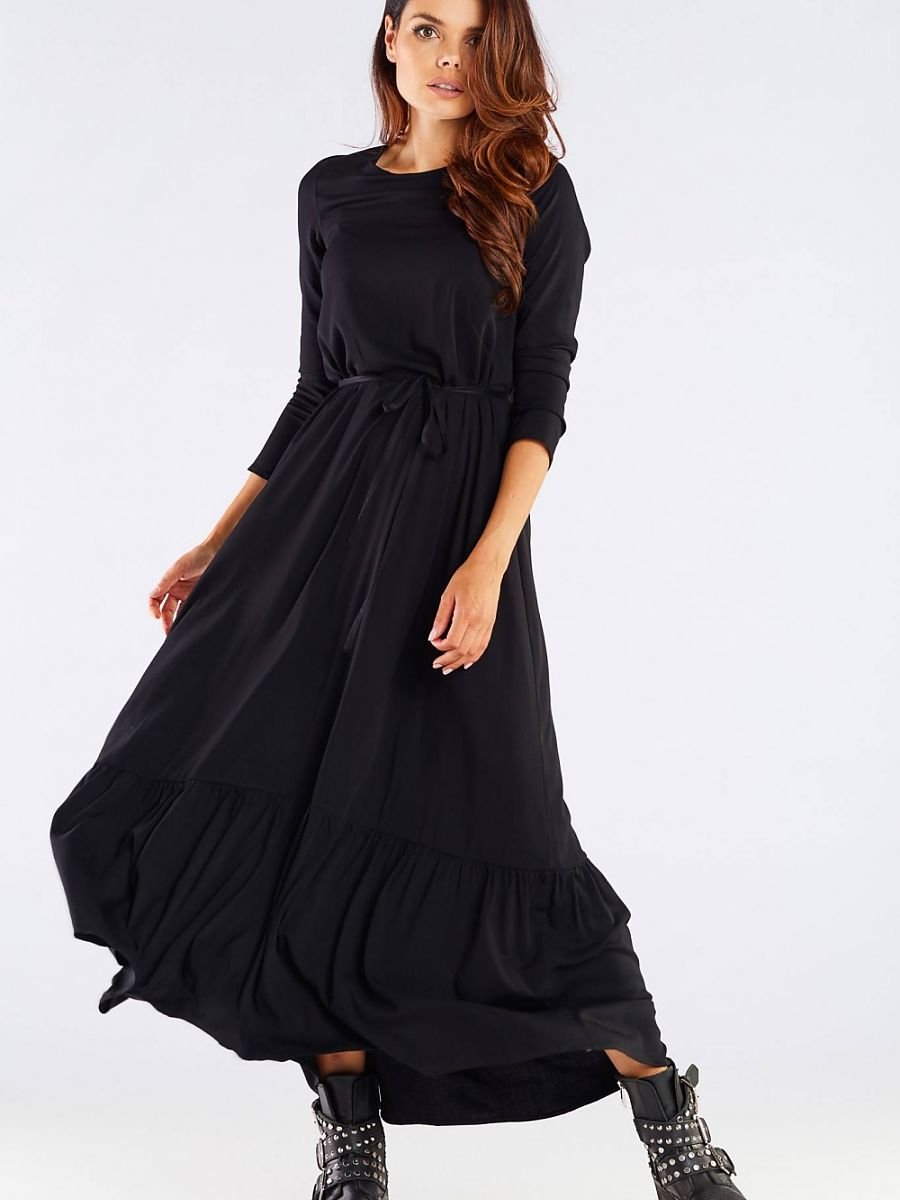 Daydress model 158616 Black by awama - Long Dresses