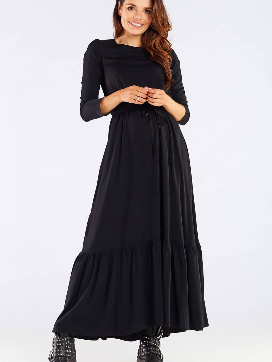 Daydress model 158616 Black by awama - Long Dresses