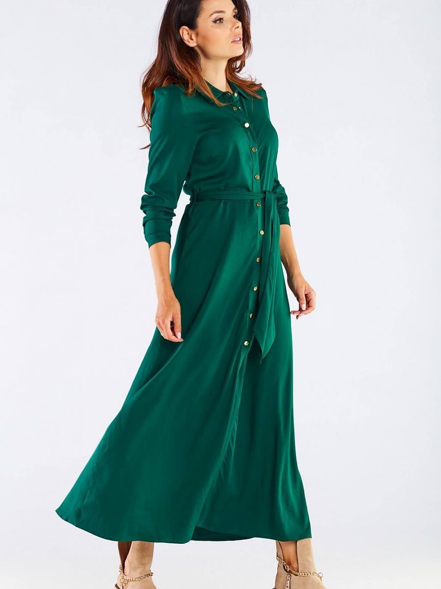 Daydress model 158621 Green by awama - Long Dresses