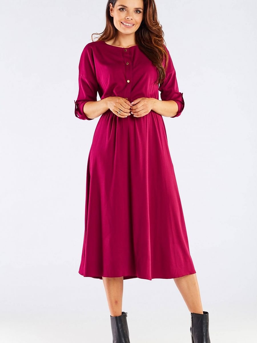 Daydress model 158745 Red by awama - Day Dresses