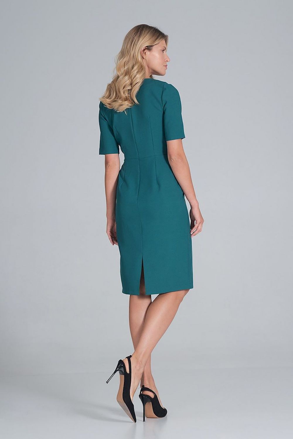 Daydress model 162430 Green by Figl - Short Dresses