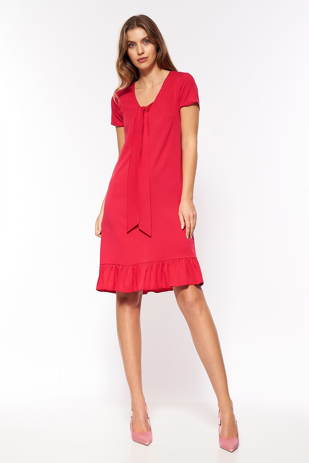 Daydress model 164547 Red by Nife - Short Dresses