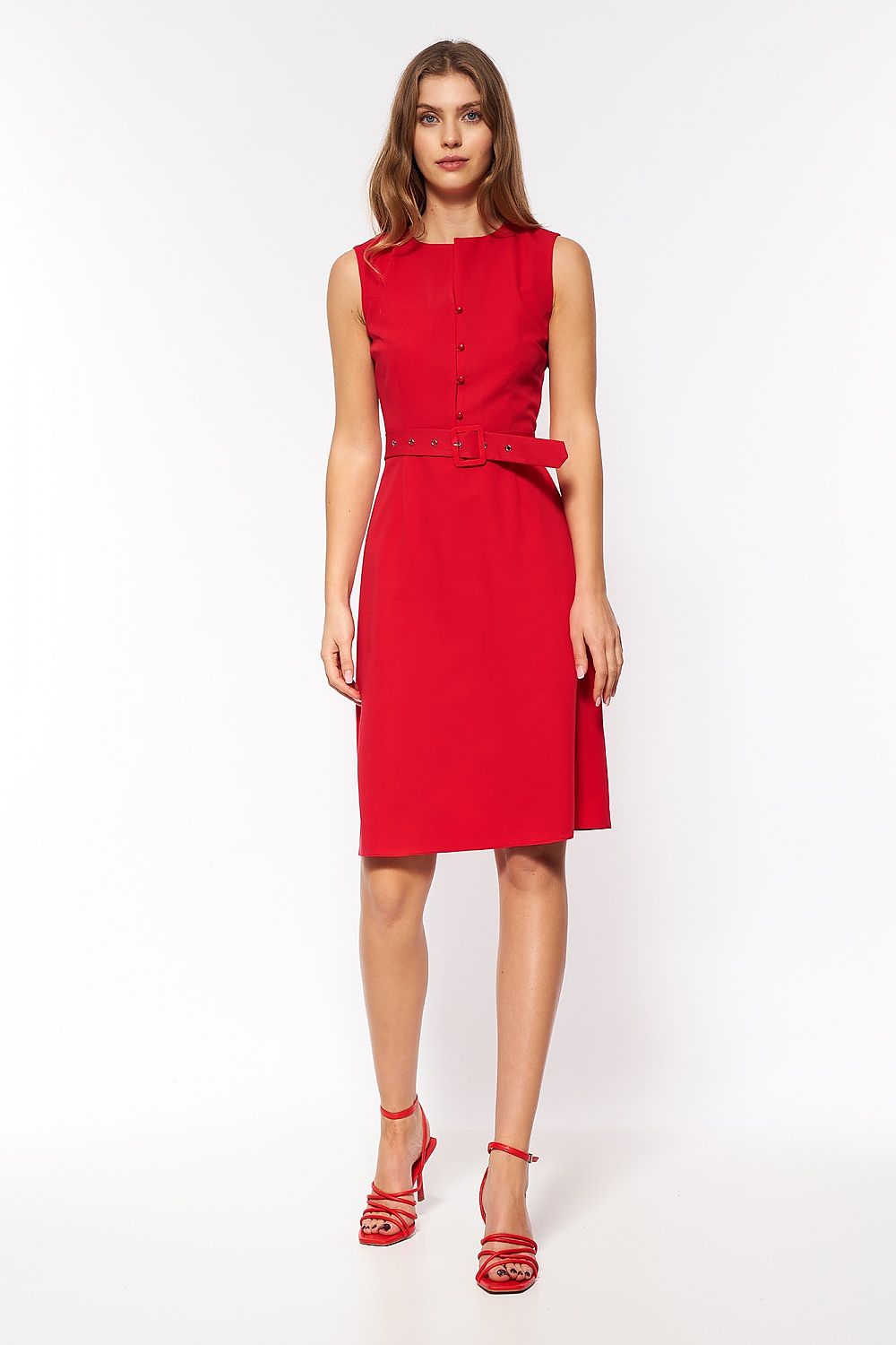 Daydress model 165318 Red by Nife - Short Dresses