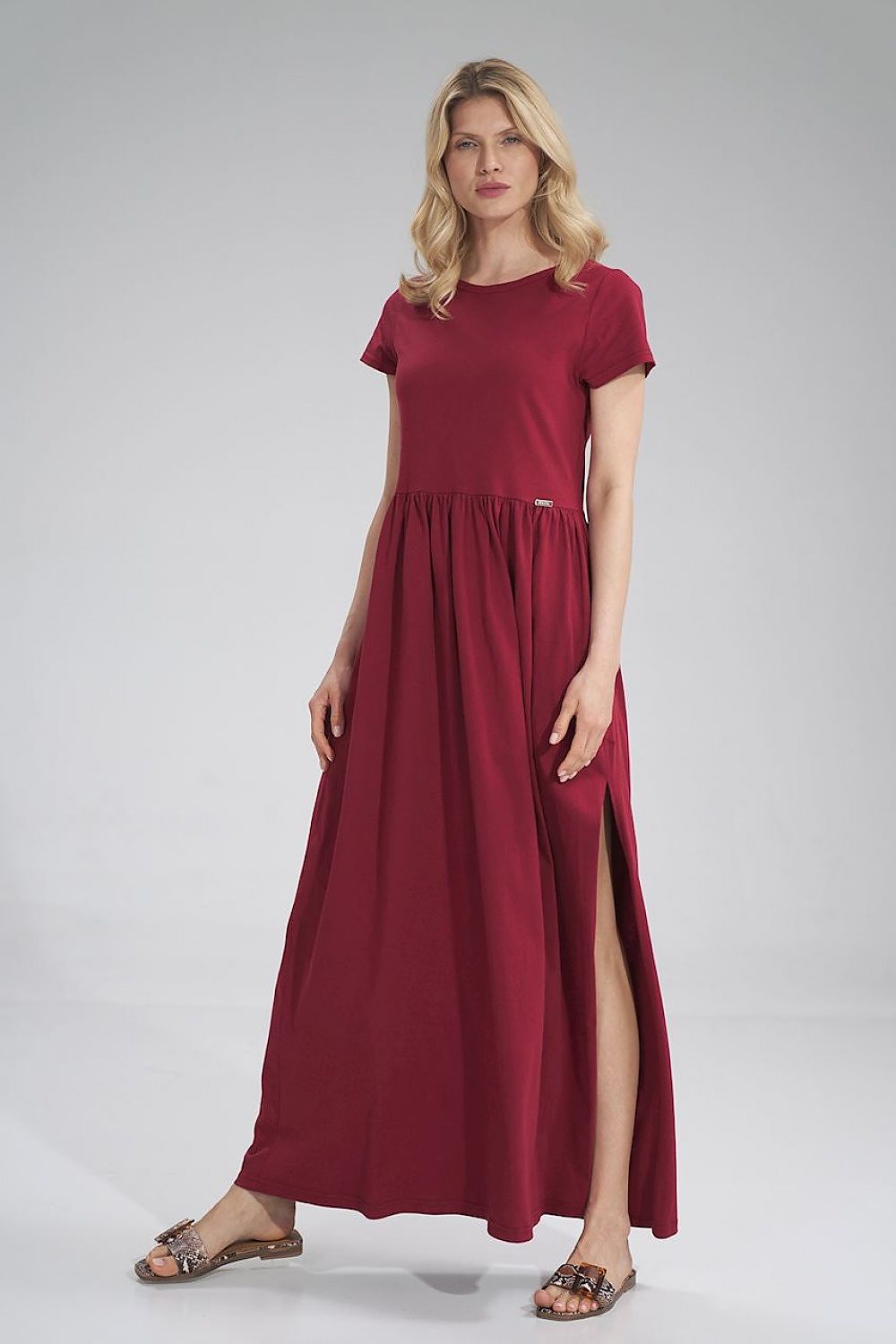 Daydress model 166356 Red by Figl - Long Dresses