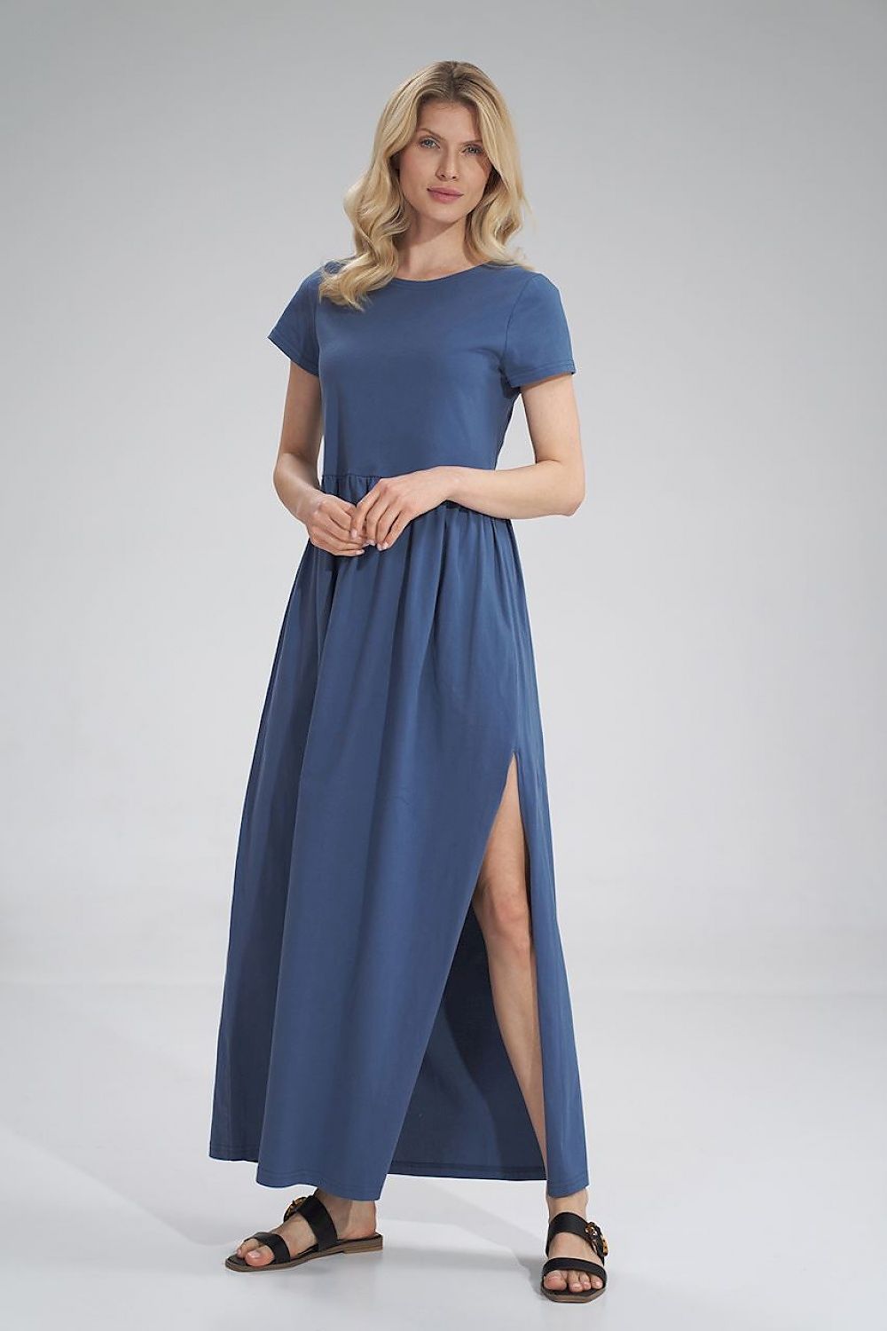 Daydress model 166360 Blue by Figl - Long Dresses