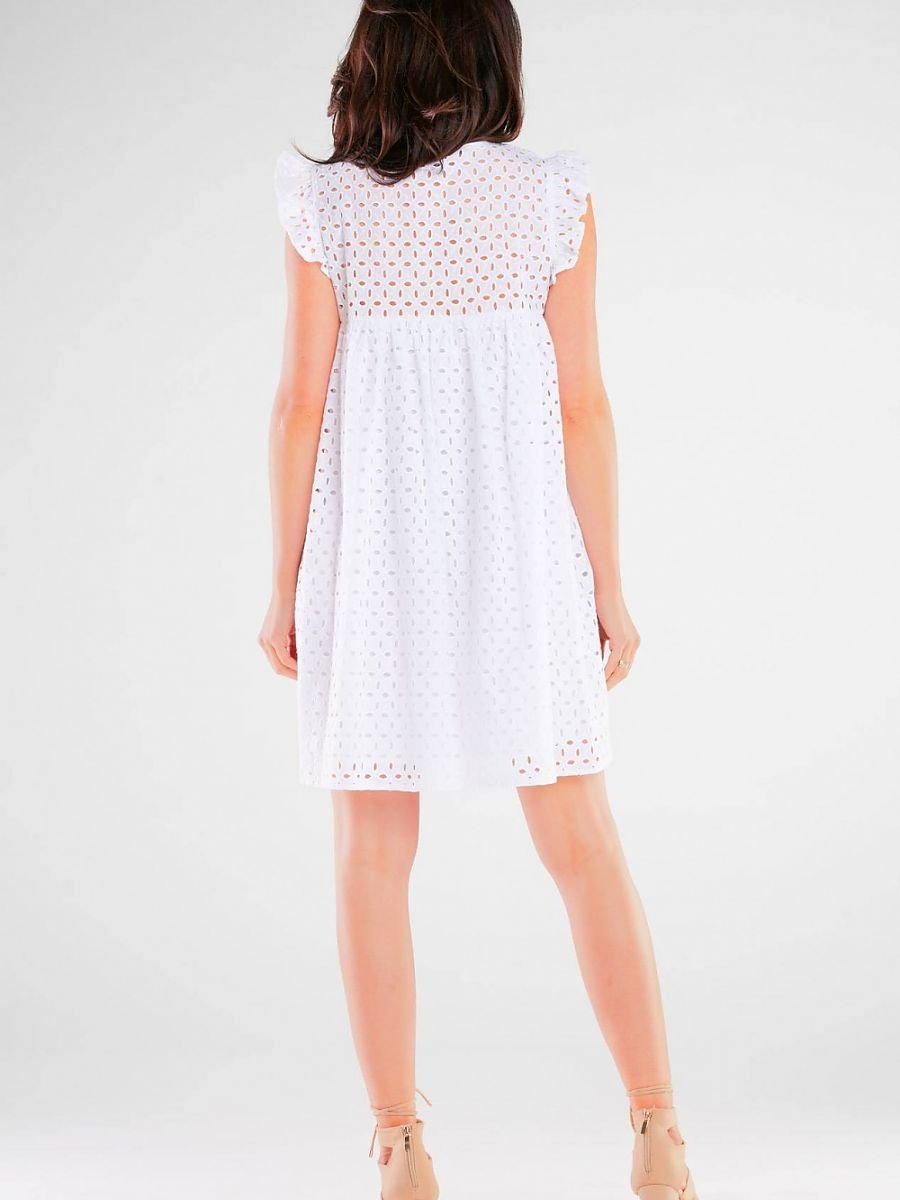 Daydress model 166811 White by awama - Day Dresses