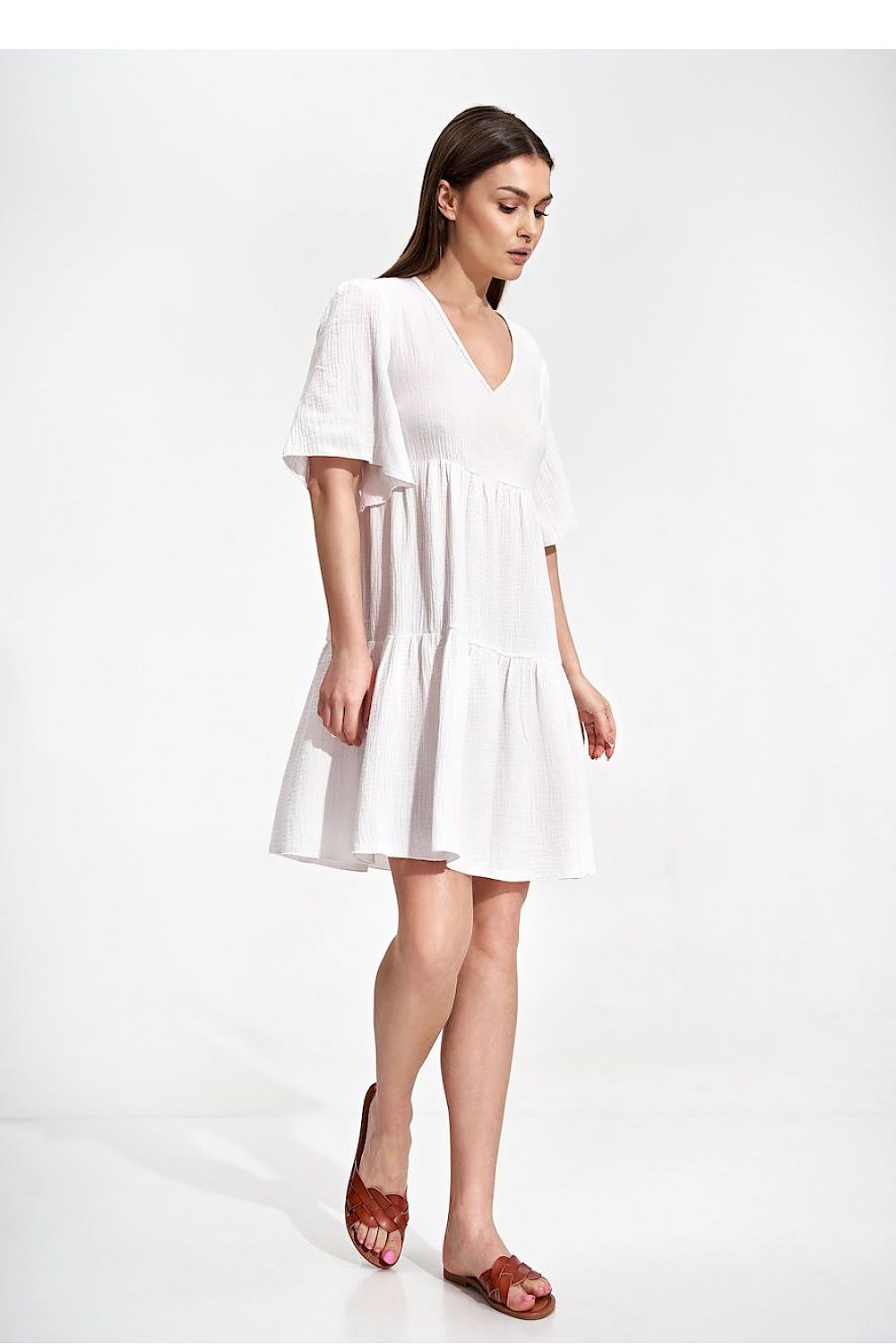 Daydress model 167819 White by Figl - Short Dresses