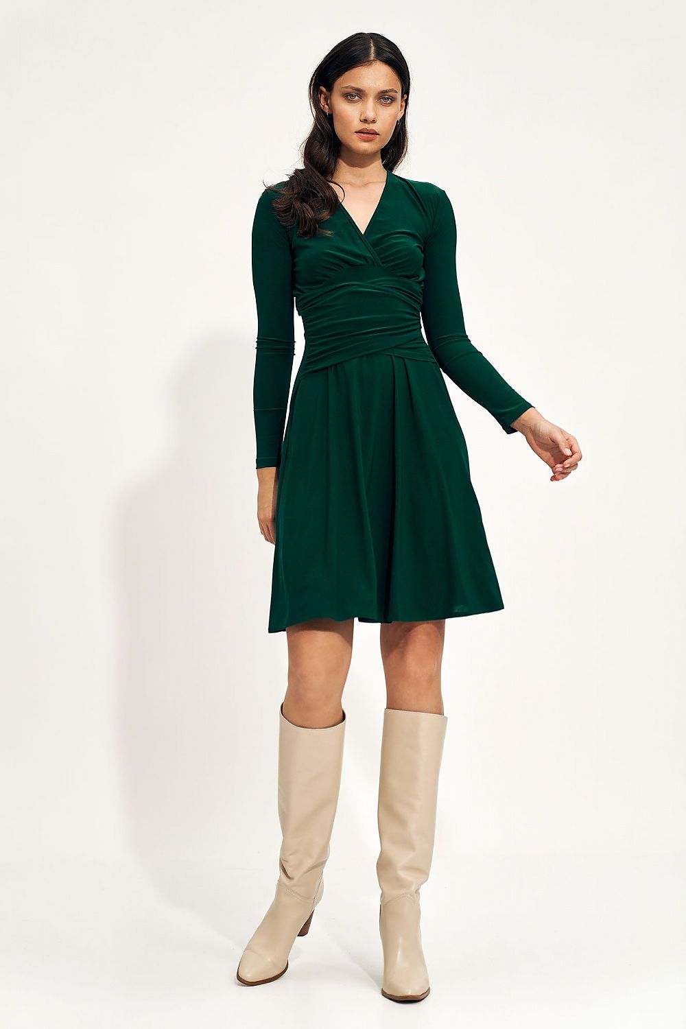 Daydress model 171880 Green by Nife - Short Dresses