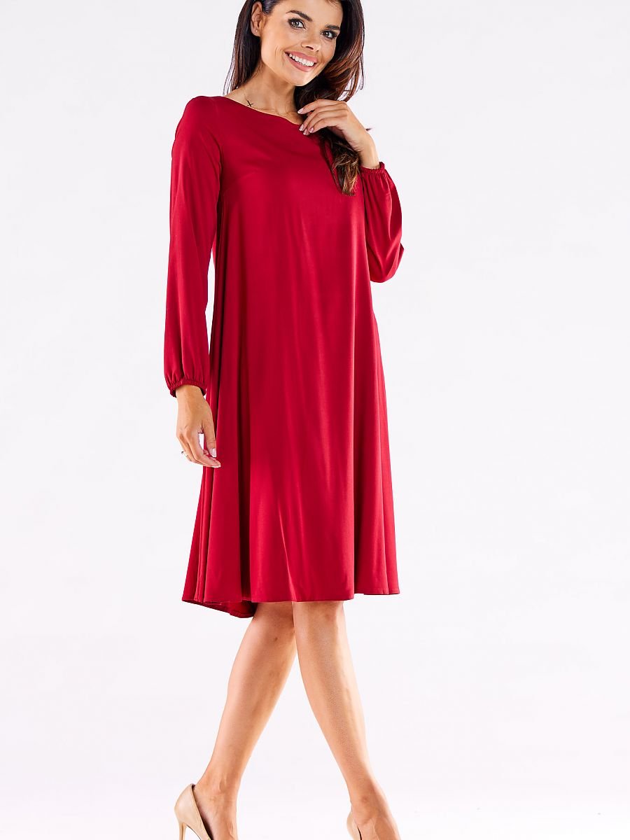 Daydress model 173925 Red by awama - Day Dresses