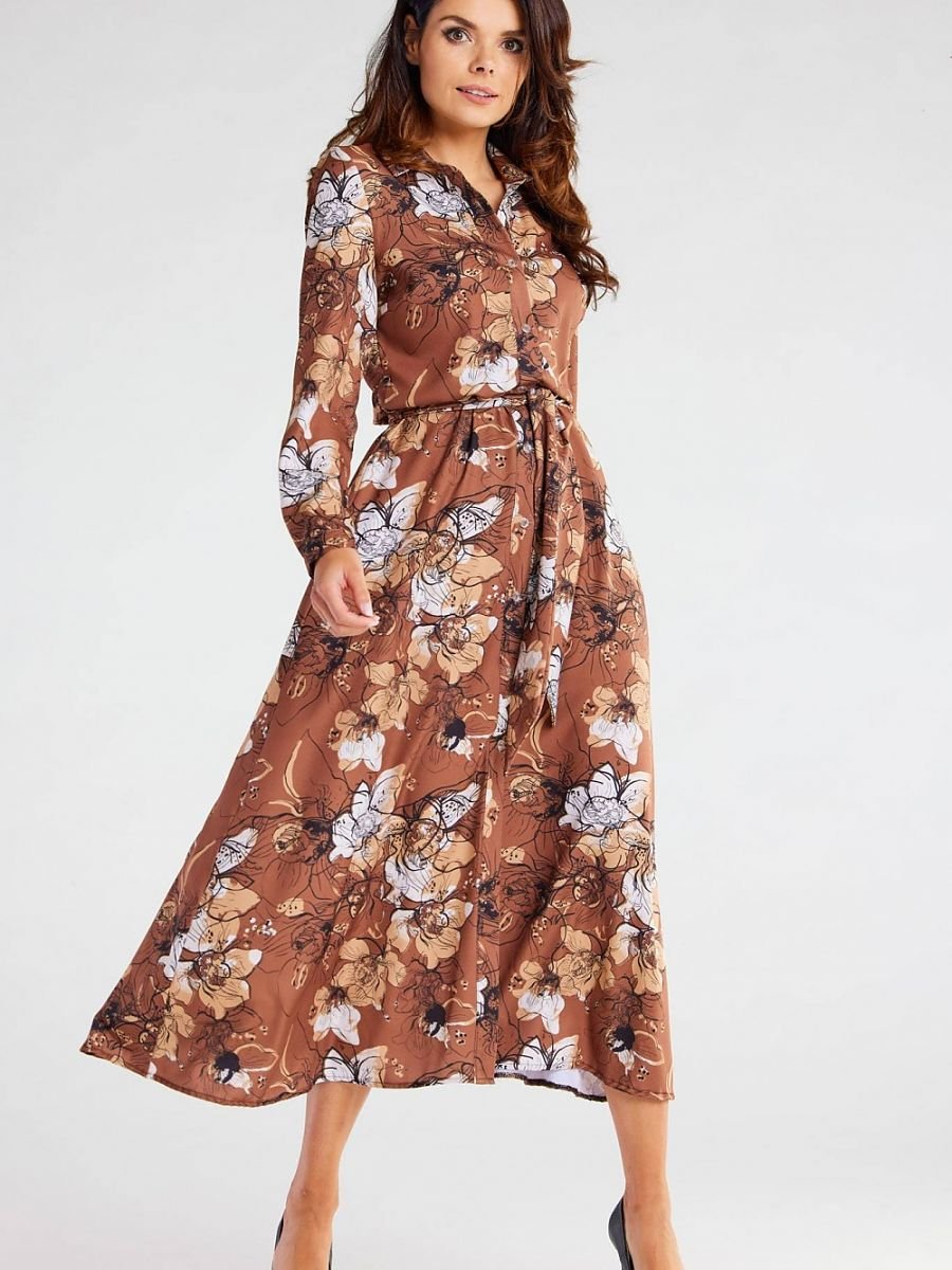 Daydress model 176856 Brown by awama - Day Dresses