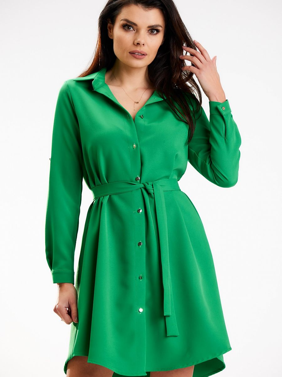 Daydress model 178678 Green by awama - Day Dresses