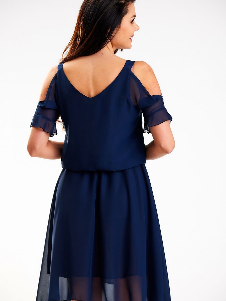 Daydress model 179608 Navy Blue by awama - Day Dresses