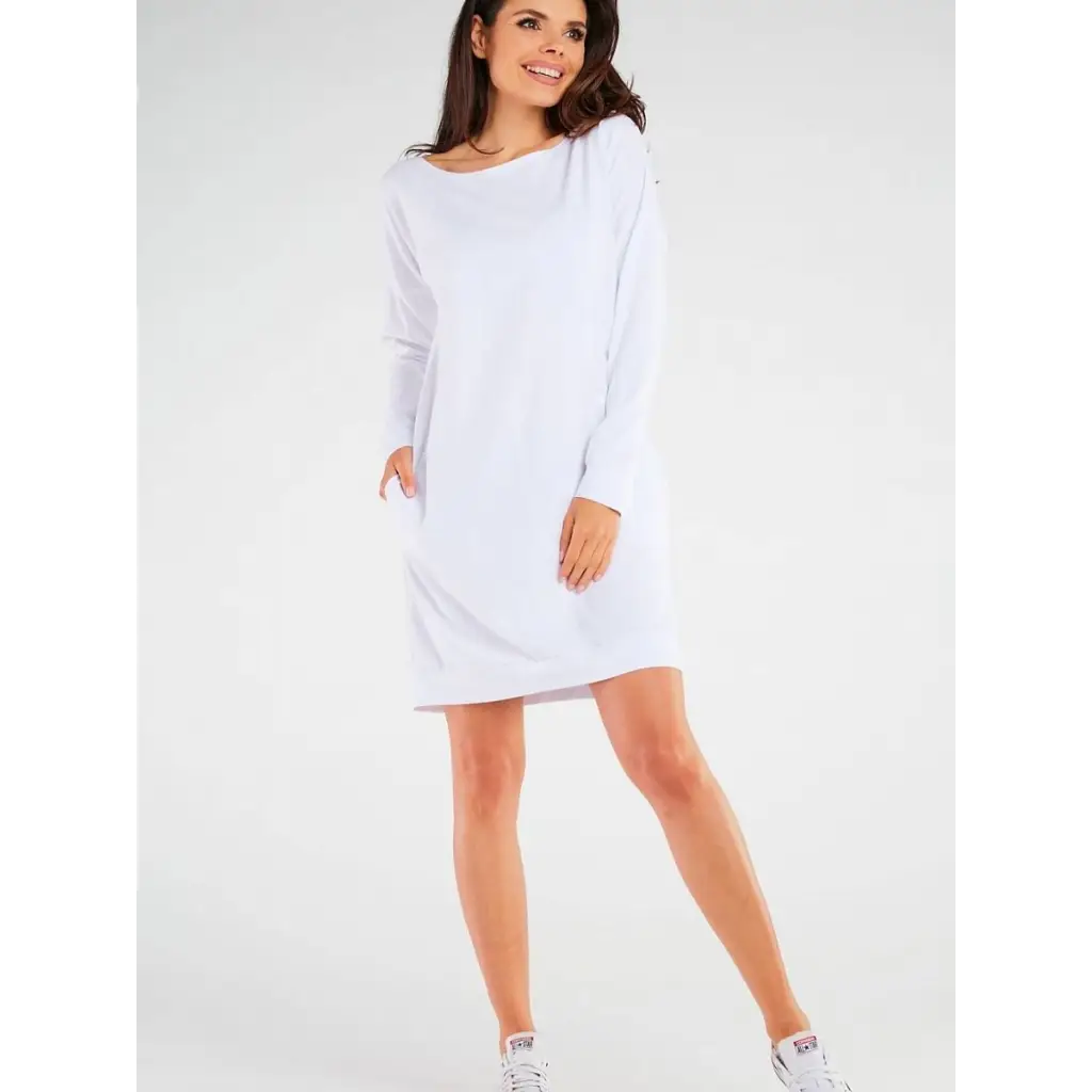 Daydress model 181281 White by Infinite You - Day Dresses