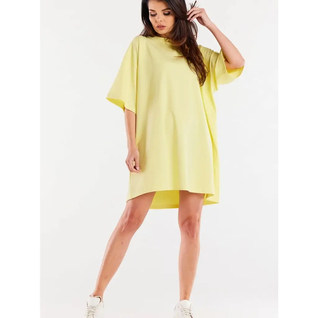 Daydress model 181283 Yellow by Infinite You - One Size -