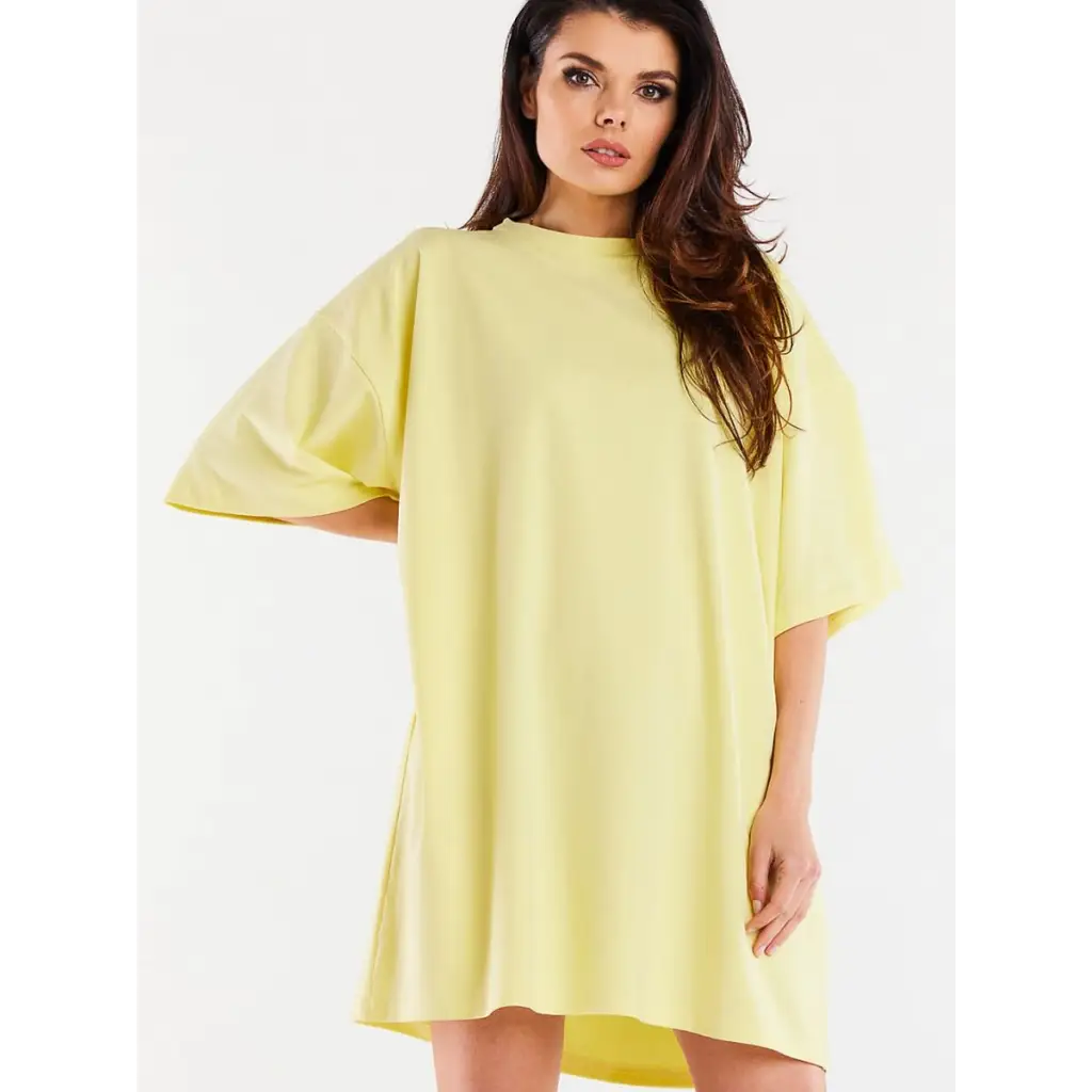 Daydress model 181283 Yellow by Infinite You - One Size -