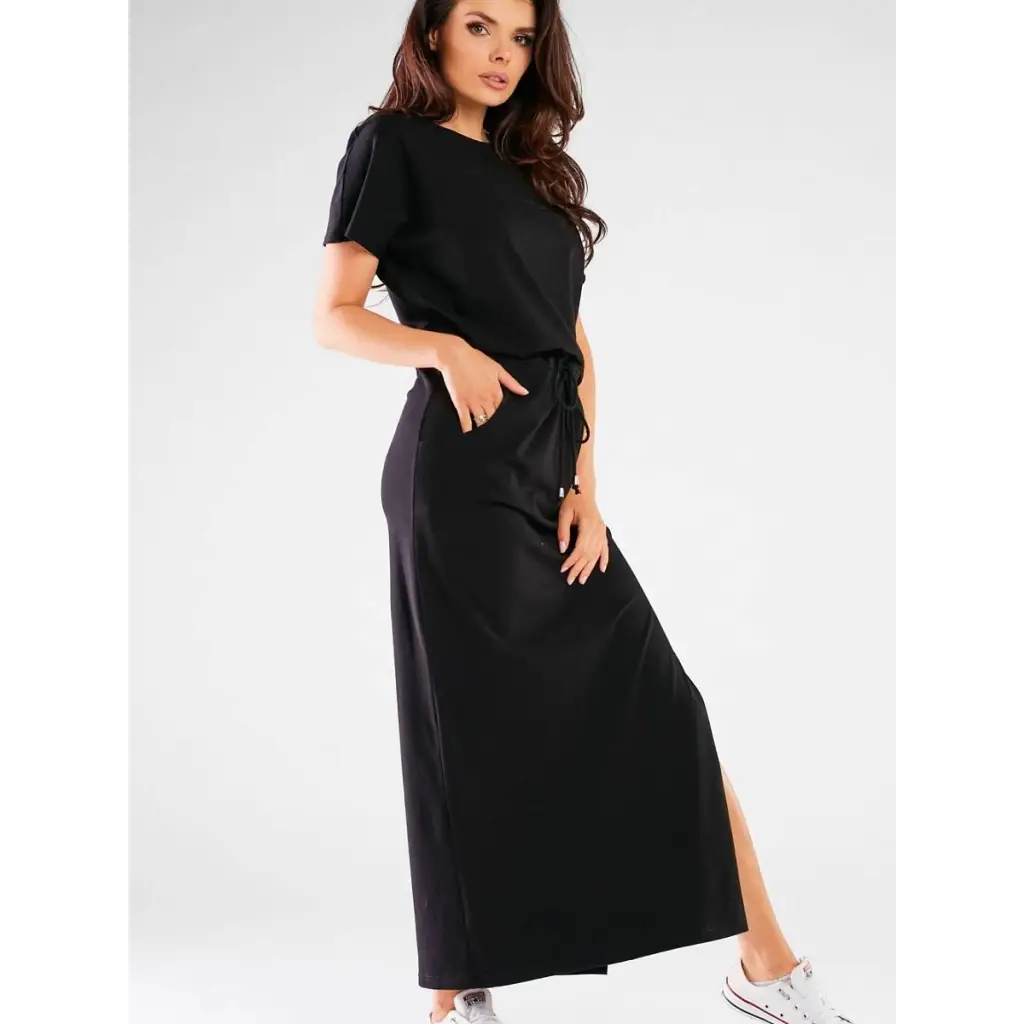 Daydress model 181290 Black by Infinite You - Long Dresses