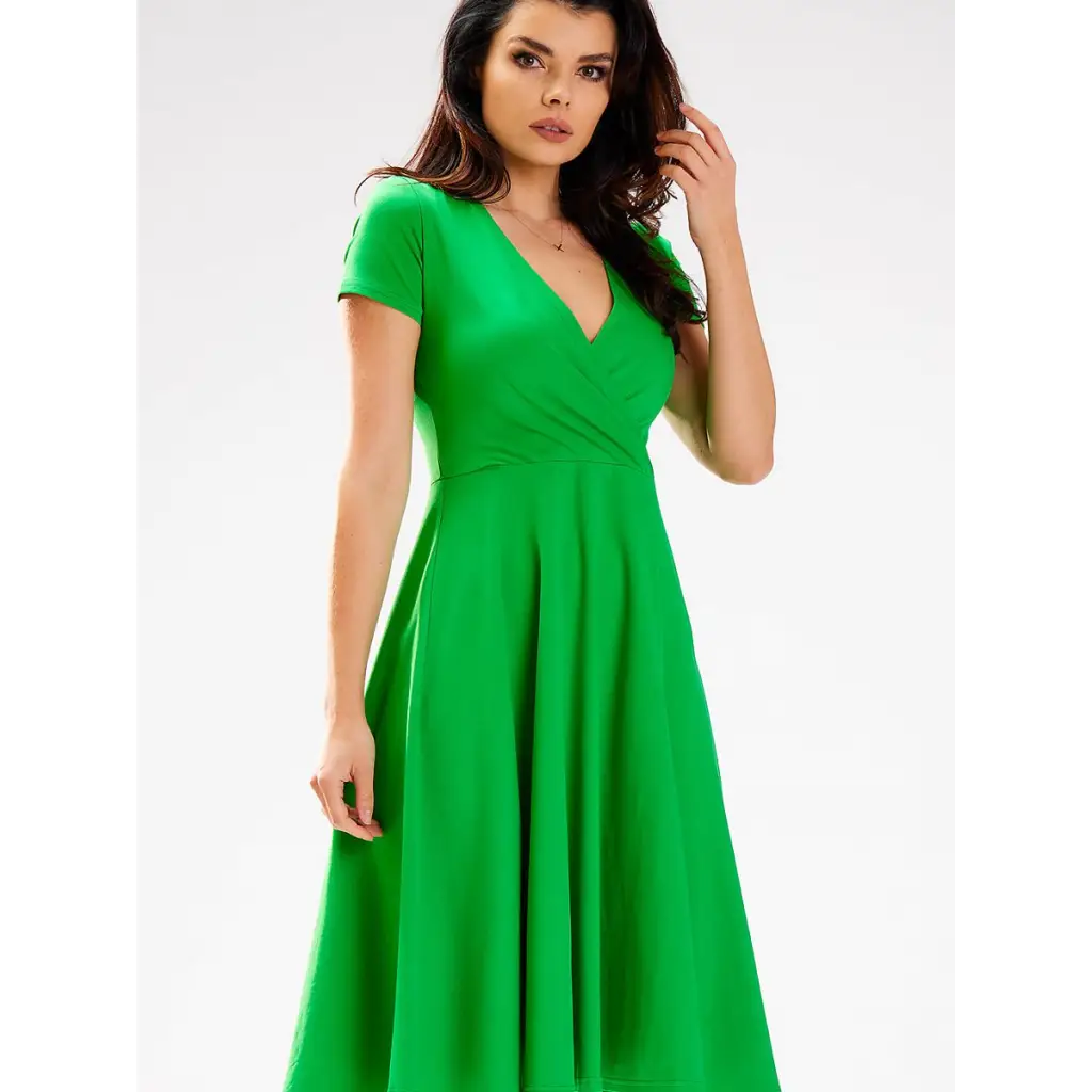 Daydress model 181299 Green by Infinite You - Day Dresses