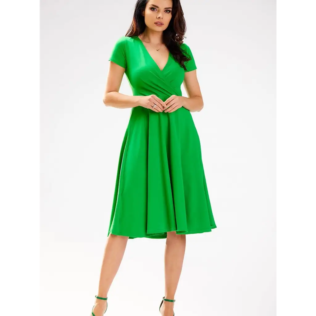 Daydress model 181299 Green by Infinite You - Day Dresses