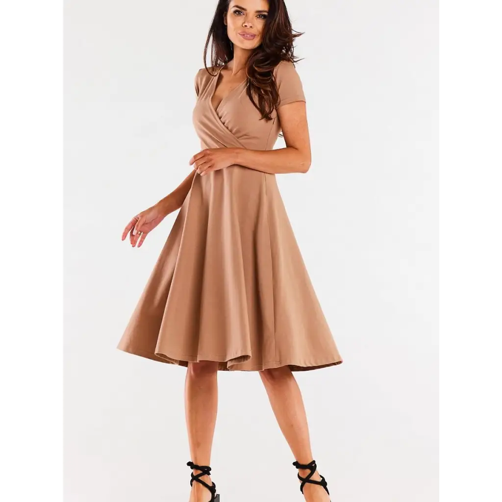 Daydress model 181303 Beige by Infinite You - Day Dresses