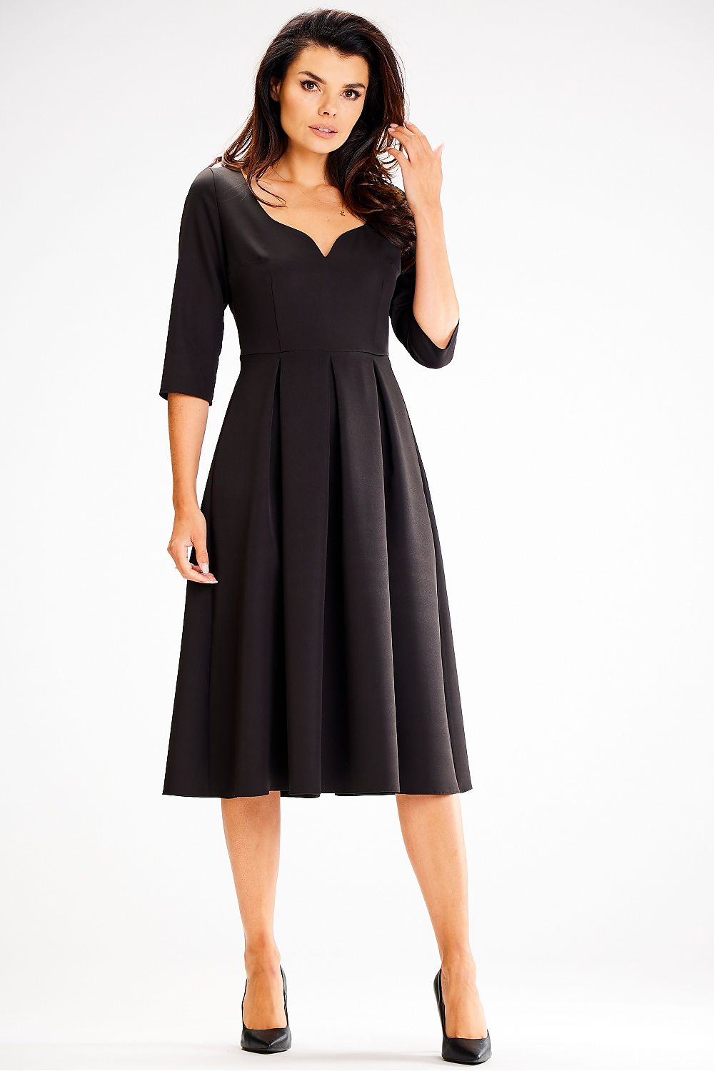 Daydress model 187169 Black by awama - Midi Dresses