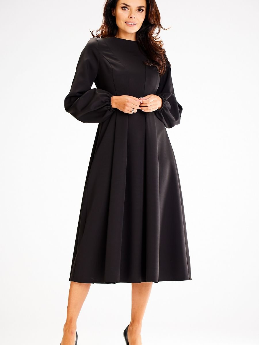 Daydress model 187178 Black by awama - Midi Dresses