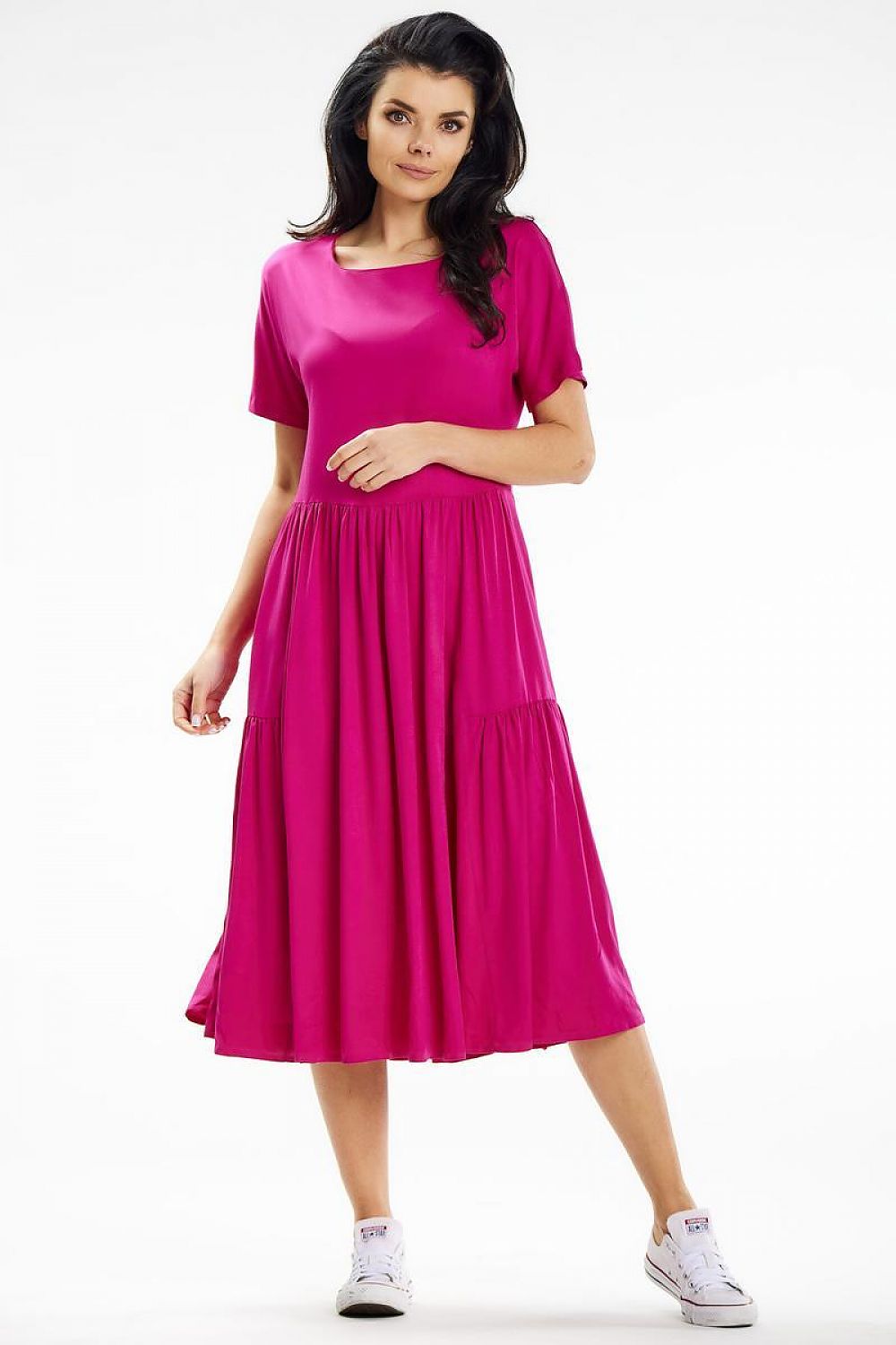 Daydress model 195885 Pink by awama - Midi Dresses