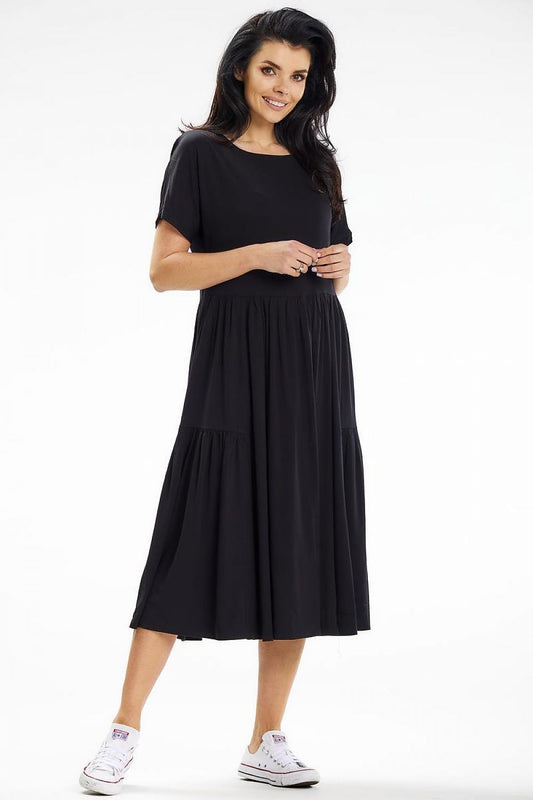 Daydress model 195886 Black by awama - Midi Dresses