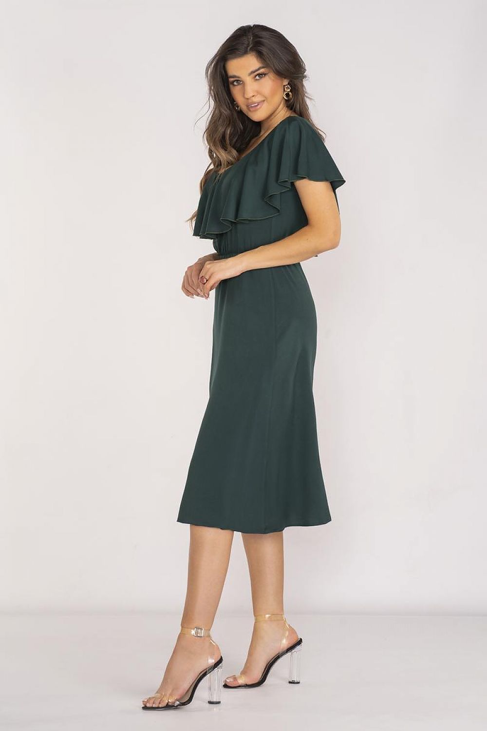 Daydress model 196597 Green by awama - Midi Dresses