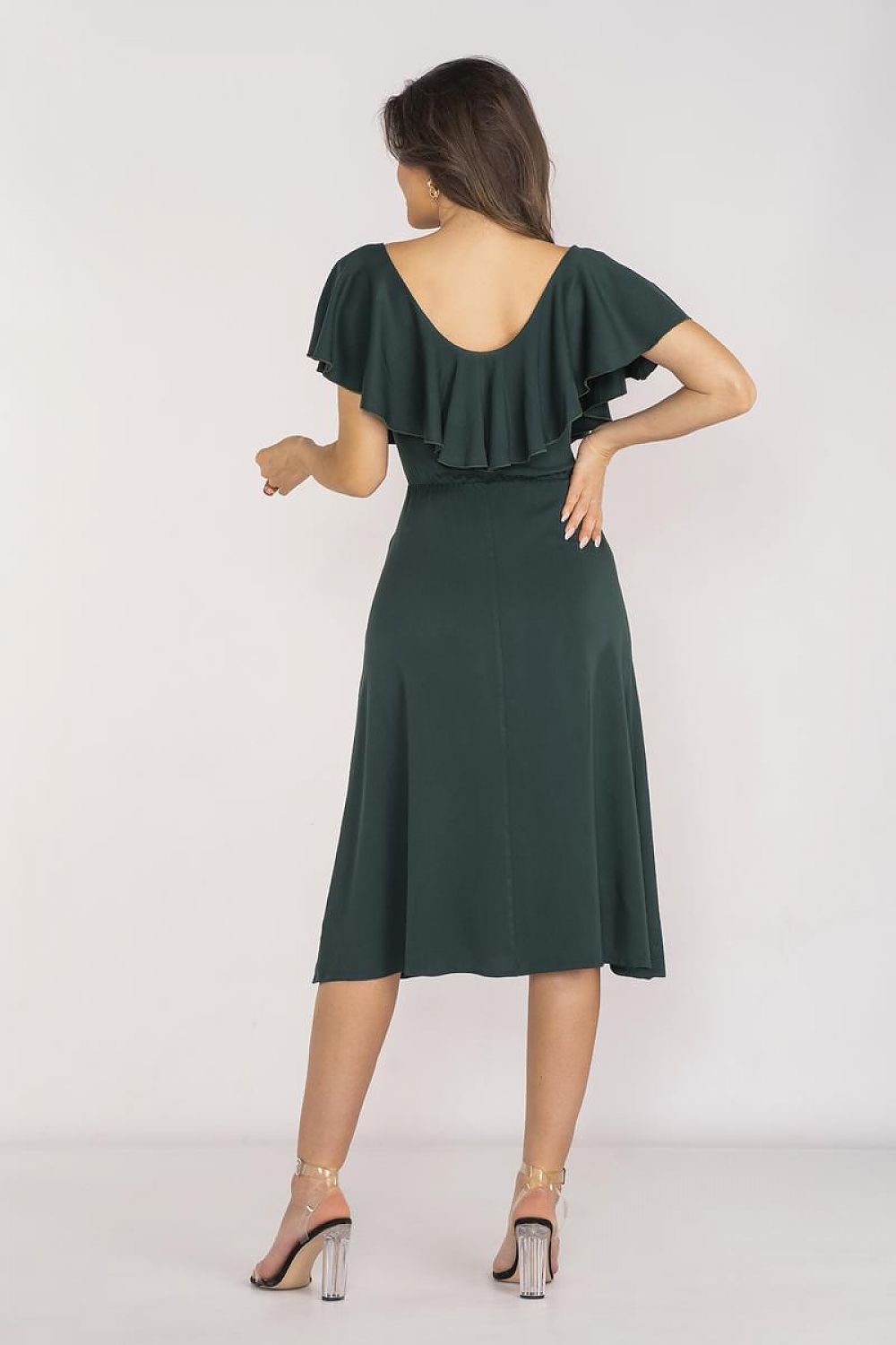 Daydress model 196597 Green by awama - Midi Dresses