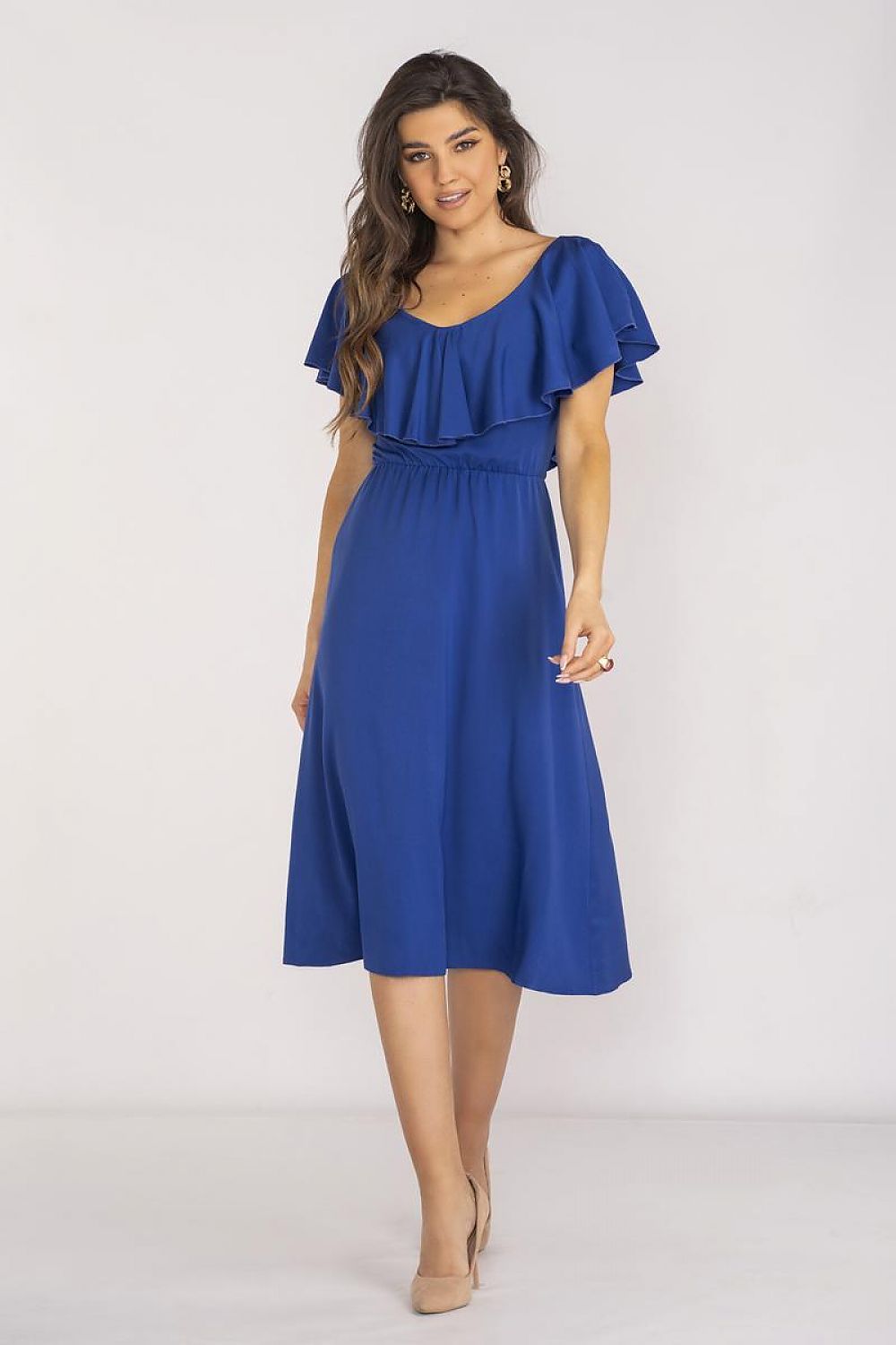 Daydress model 196598 Blue by awama - Midi Dresses