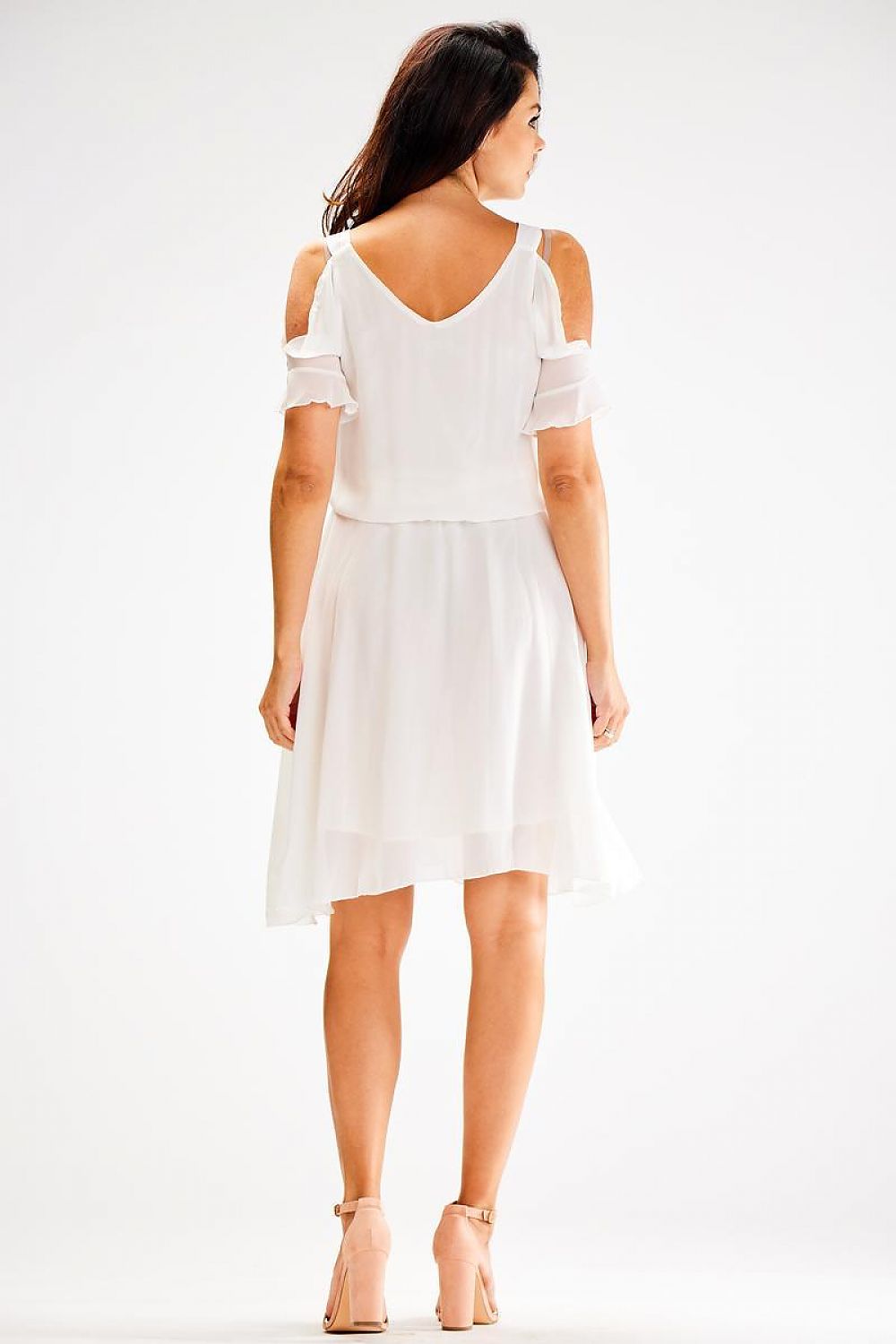 Daydress model 196604 White by awama - Short Dresses