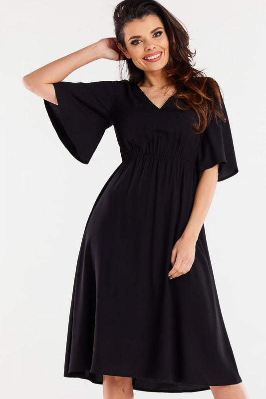 Daydress model 196606 Black by awama - Midi Dresses