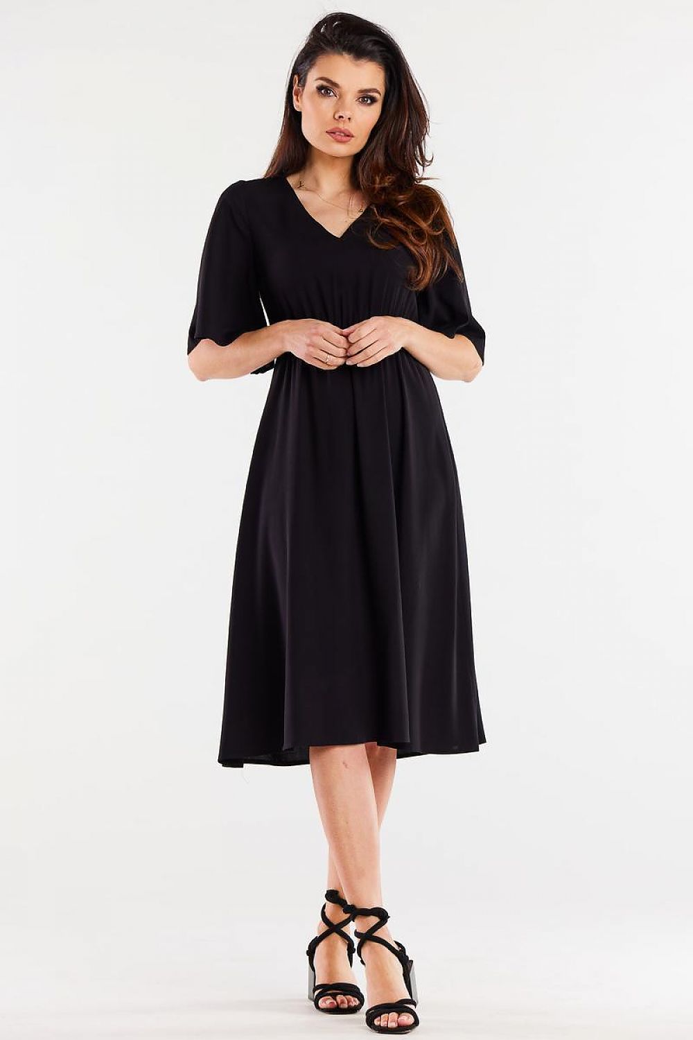 Daydress model 196606 Black by awama - Midi Dresses