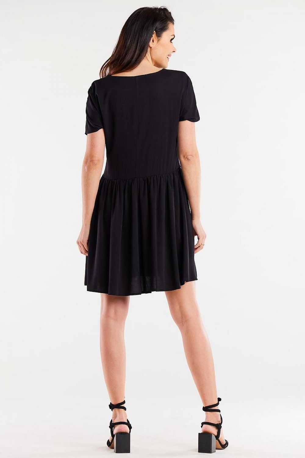 Daydress model 196609 Black by awama - Short Dresses