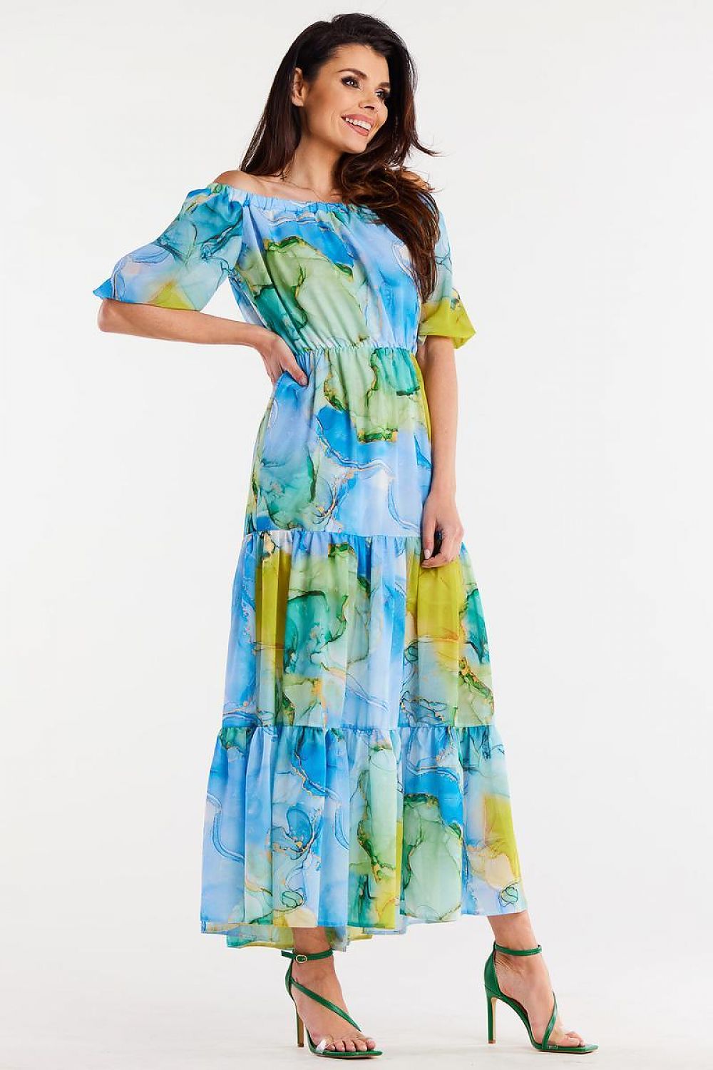 Daydress model 196716 Multicolor by awama - Long Dresses